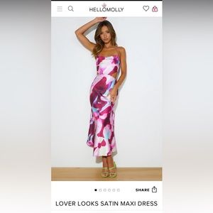 Hello Molly Satin dress